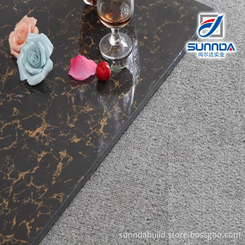 Black Pulati tile,Living Room Floor Tile,Pulati Polished Vitrify Ceramic Floor Tile